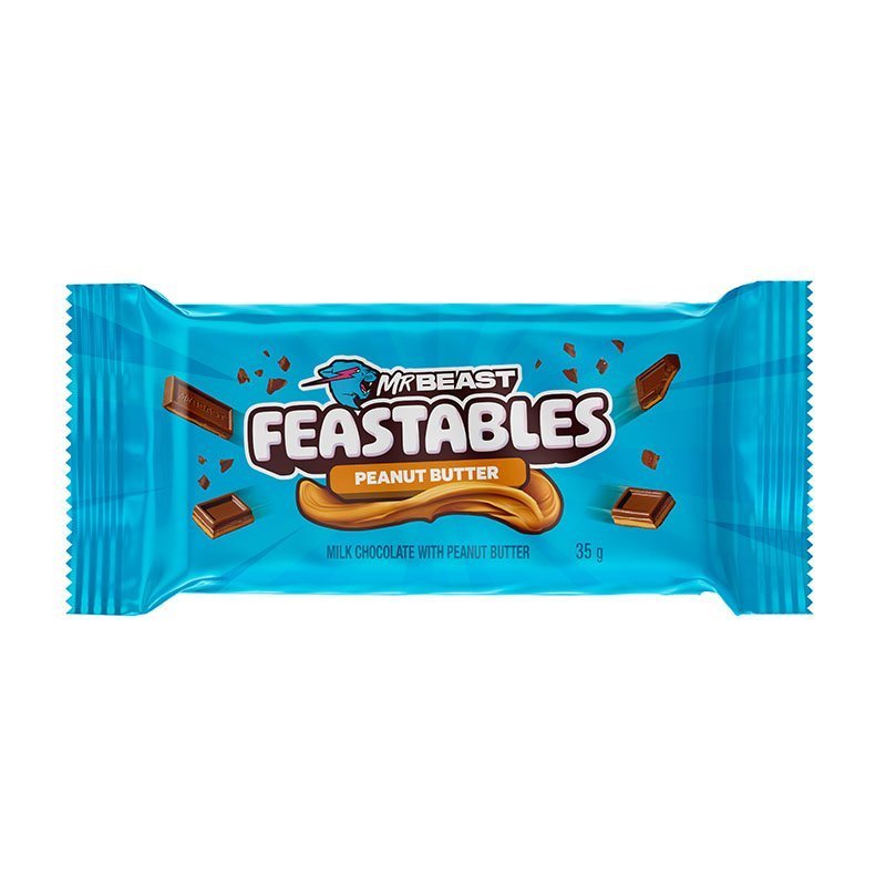 Mr Beast Feastables Chocolate Peanut Butter 35g