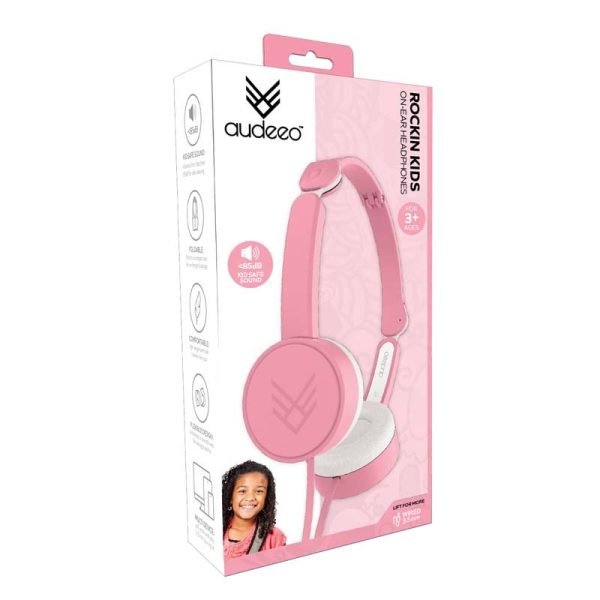 Audeeo Kids Rockin Wired Headphones Assorted