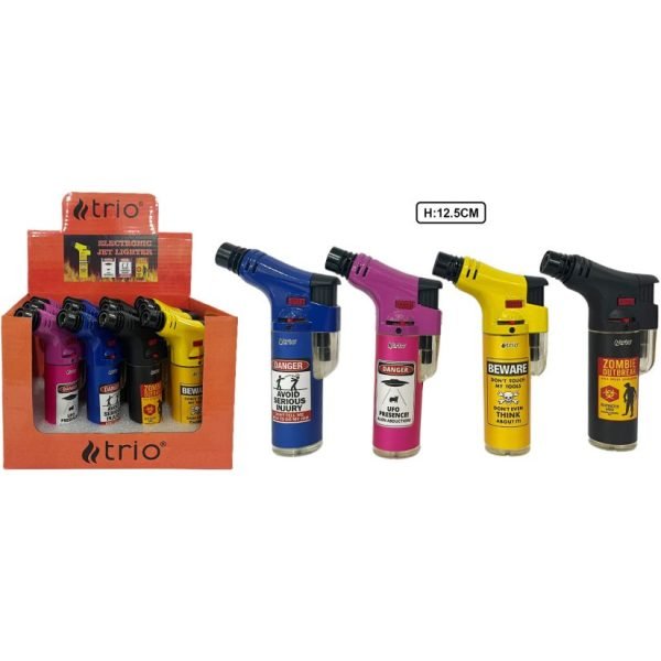 Stand Up Blowtorch Warning Designs