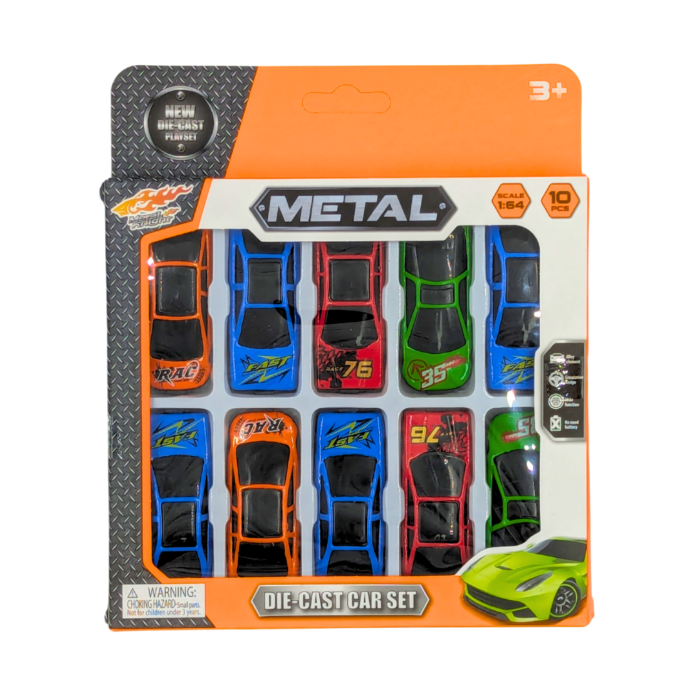Metal Die Cast Car Set
