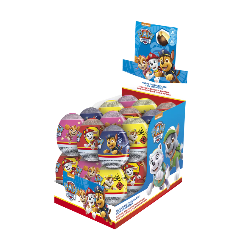 Paw Patrol Surprise Egg Counter Display 20g