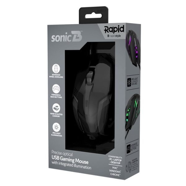SonicB Rapid Gaming Mouse