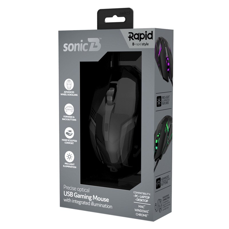 SonicB Rapid Gaming Mouse