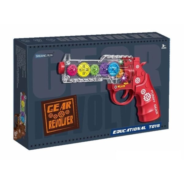 Gear Revolver Light Up Toy Gun