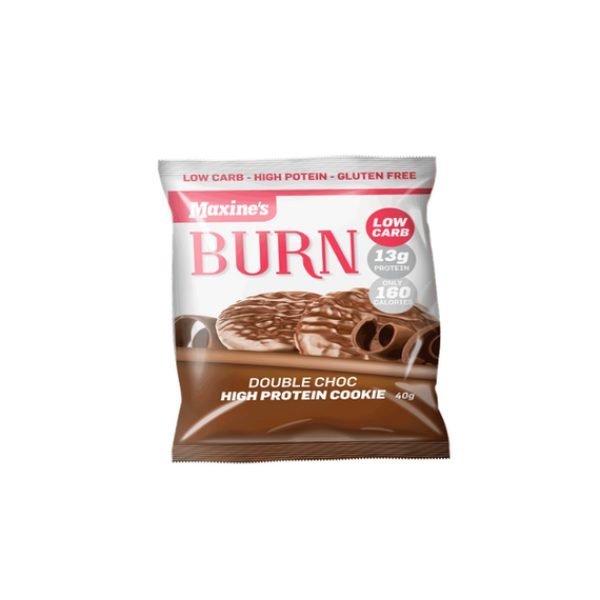 Maxines Burn Cookie - 40g - Double Choc
