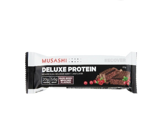 Musashi Deluxe Protein Bar - 60g - Jam Donut
