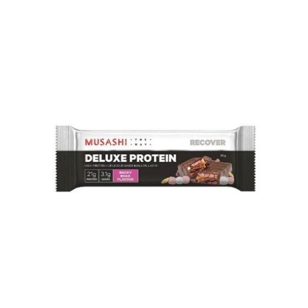 Musashi Deluxe Protein Bar - 60g - Rocky Road
