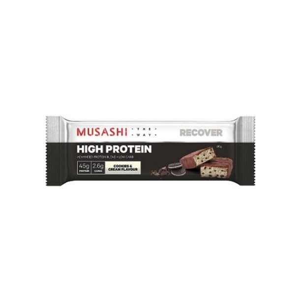 Musashi High Protein Bar - 90g - Cookies & Cream