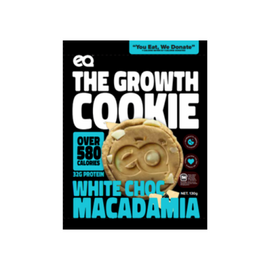 EQ Food The Growth Cookie 130g White Choc Macadamia