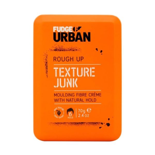 Fudge Urban Rough Up Texture Junk Moulding Fibre Creme With Natural Hold 70g