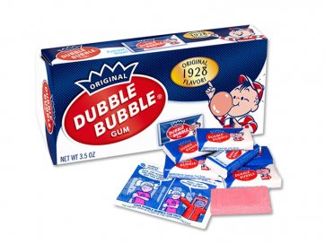 Concord Dubble Bubble Original Gum Theatre Box 99g
