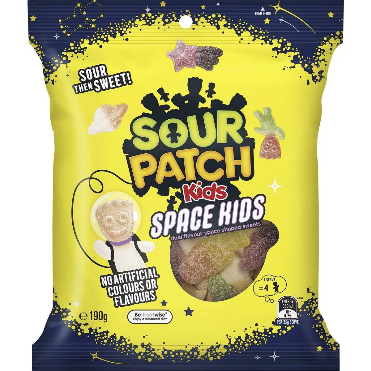 Sour Patch Kids Space Kids 190g