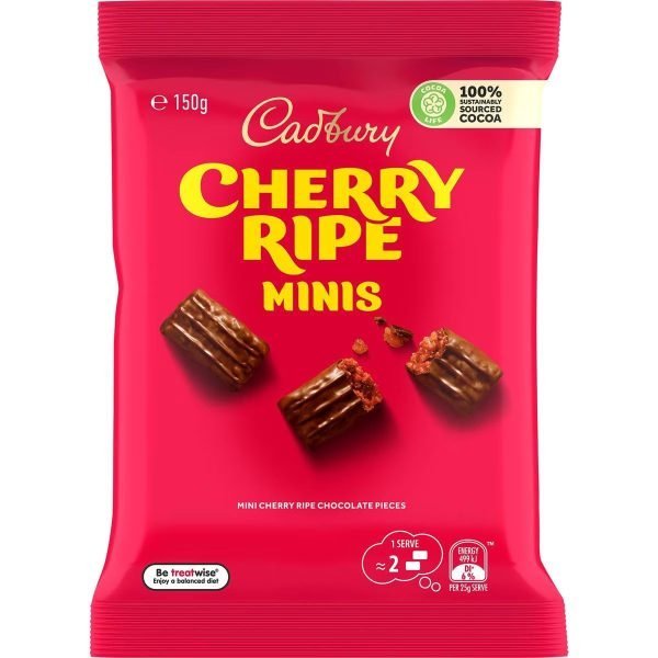 Cherry Ripe Minis 130g