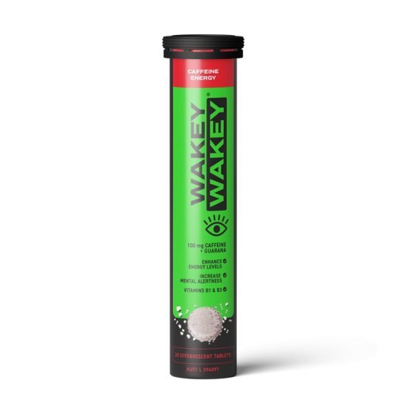 Wakey Wakey Caffeine Effervescent Original 20 Tablets
