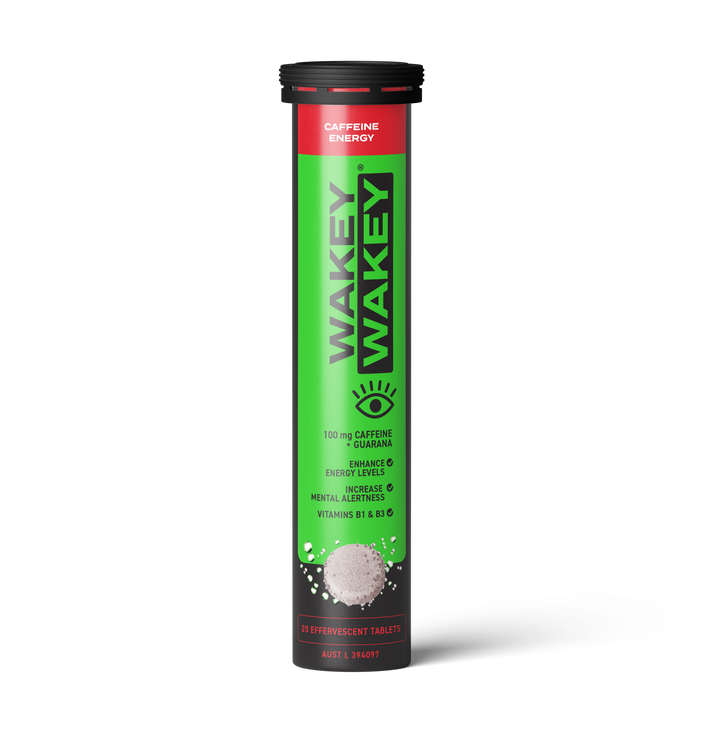 Wakey Wakey Caffeine Effervescent Original 20 Tablets