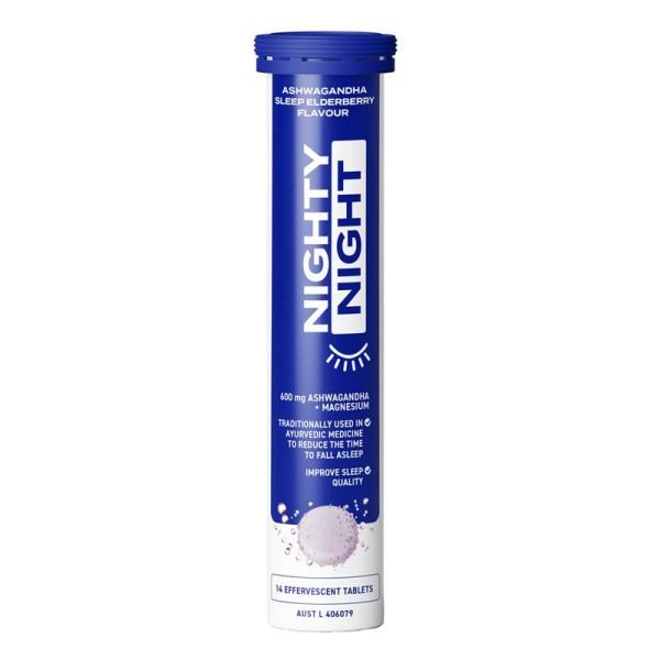 Nighty Nighty Sleep Effervescent 14 Tablets