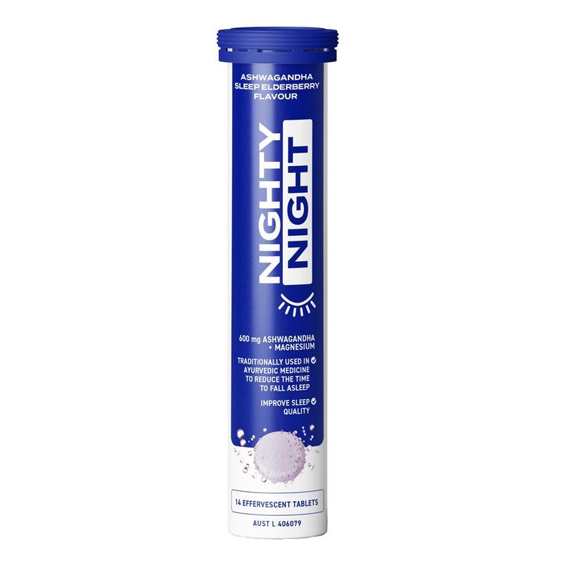 Nighty Nighty Sleep Effervescent 14 Tablets