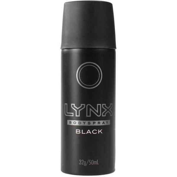Lynx Black Mini Deodorant - Body Spray - 32g/50ml