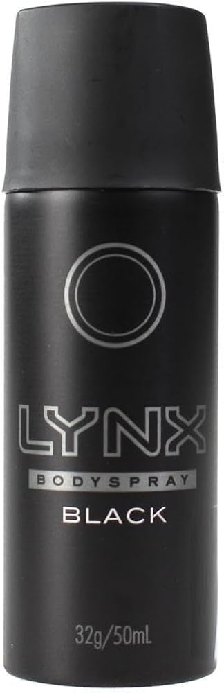 Lynx Black Mini Deodorant - Body Spray - 32g/50ml