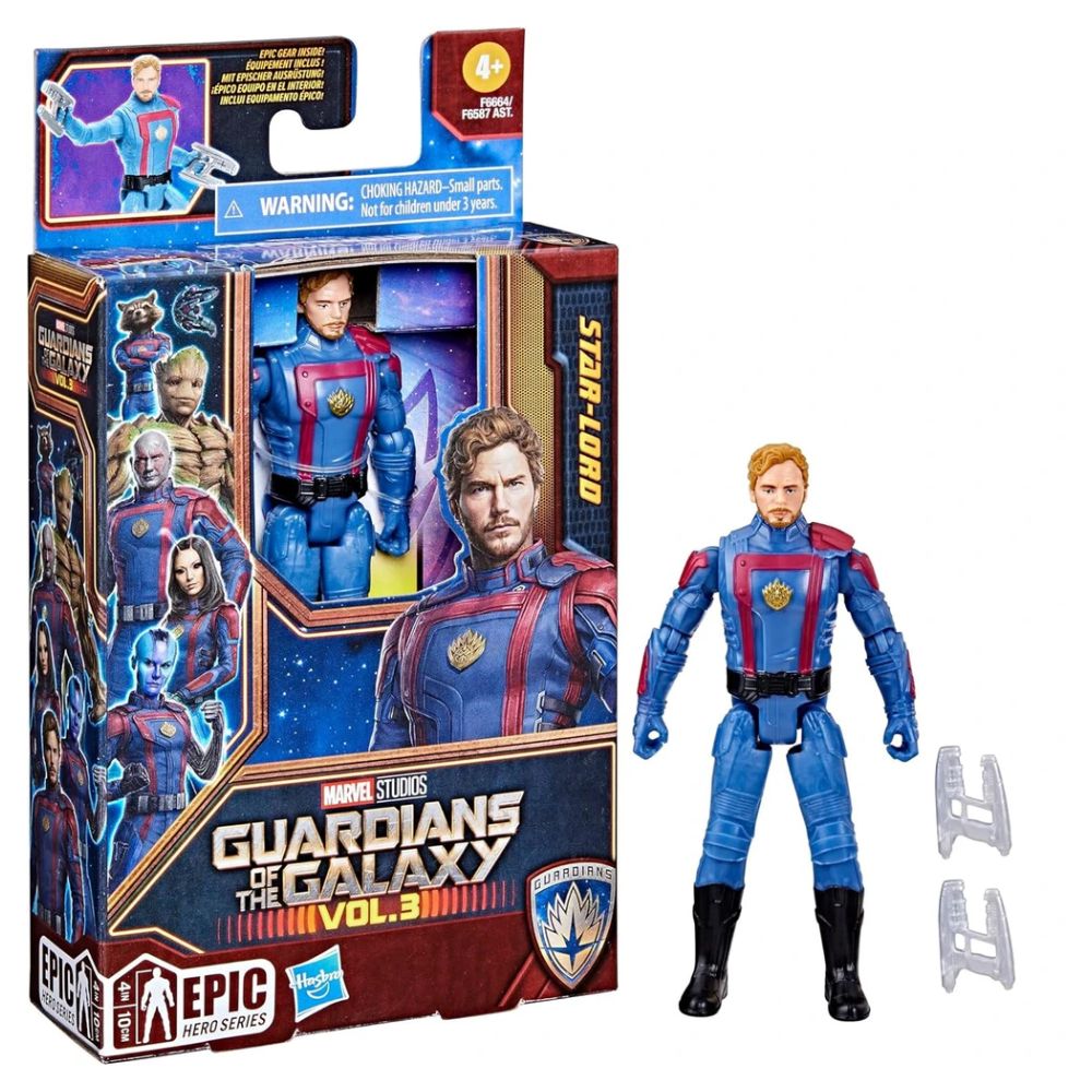 Marvel Guardians Of The Galaxy Volume 3 - Star-Lord Action 4" Figure