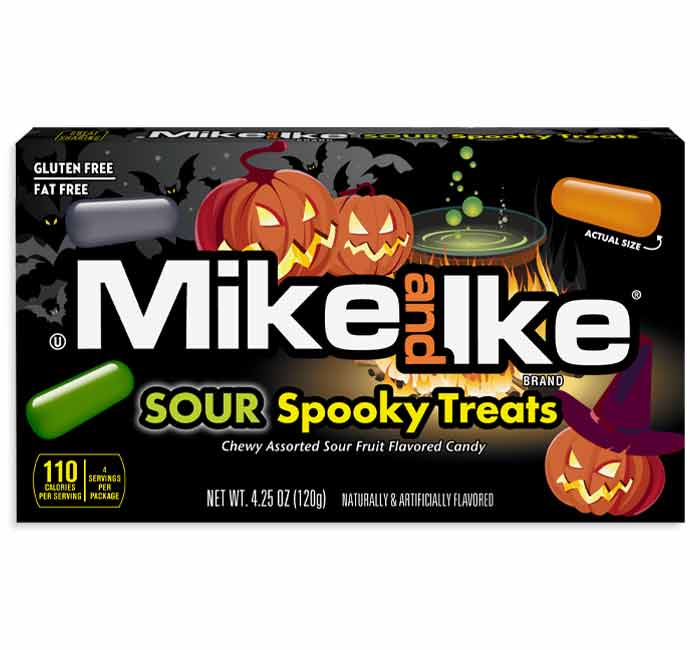 Mike & Ike Sour Spooky Treats 120g