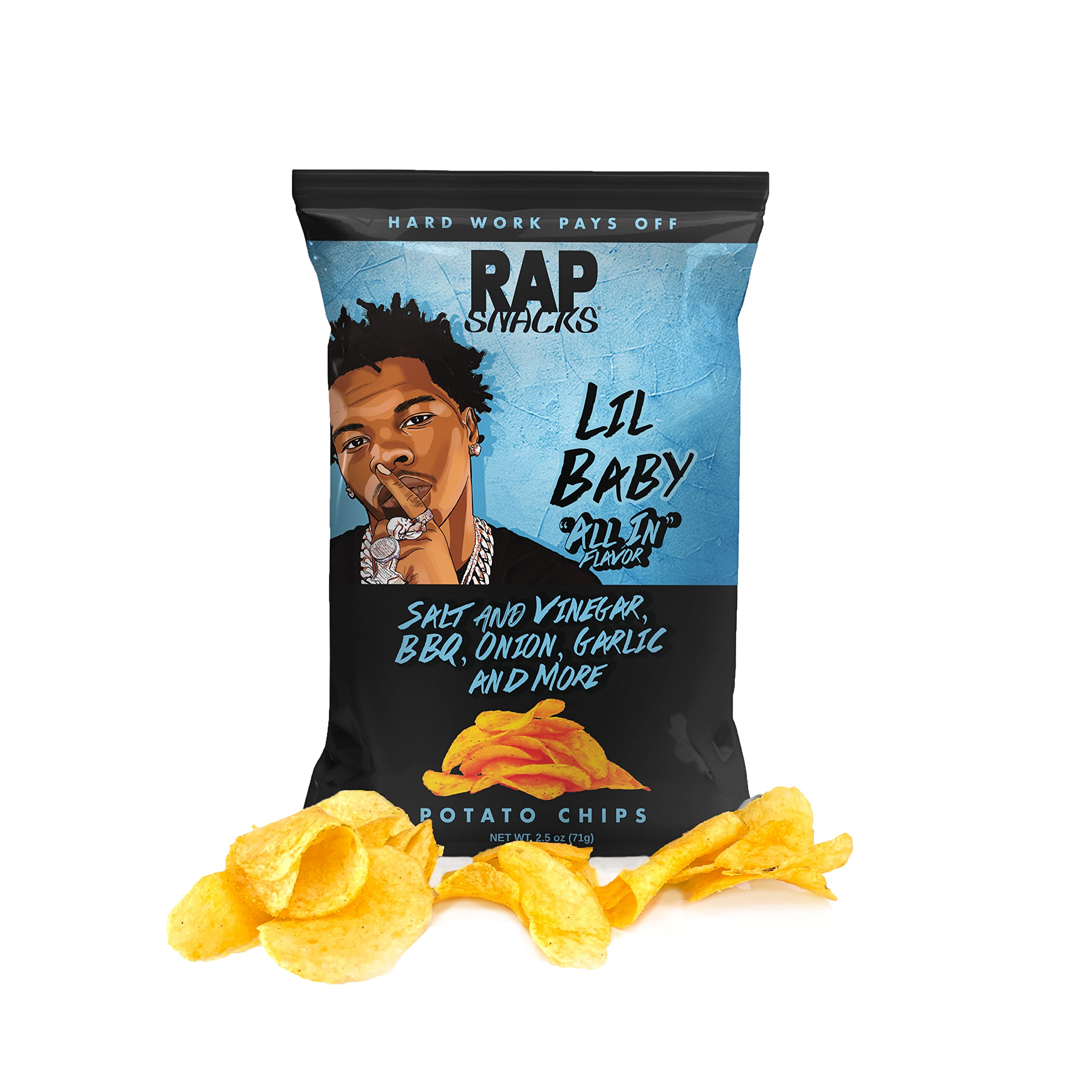 Rap Snacks Lil Baby All In Potato Chips 70g