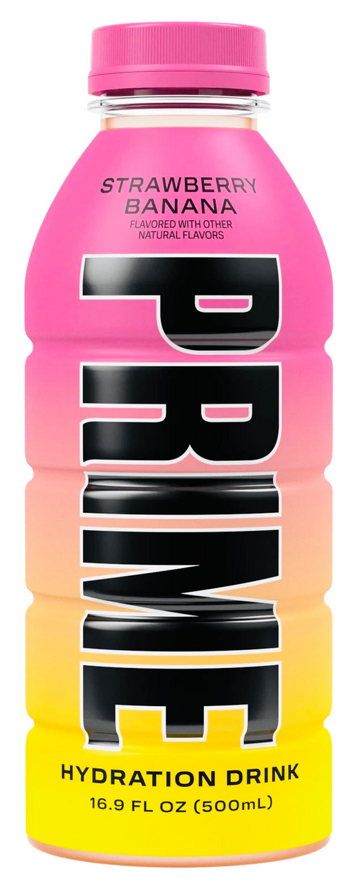 Prime Hydration Drink Strawberry Banana Sports 500ml