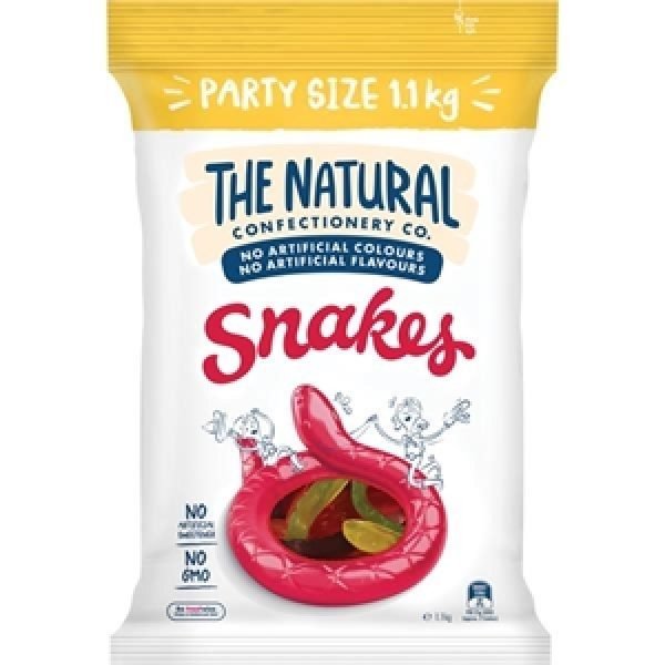 The Natural Confectionery Company Snakes 1.1kg