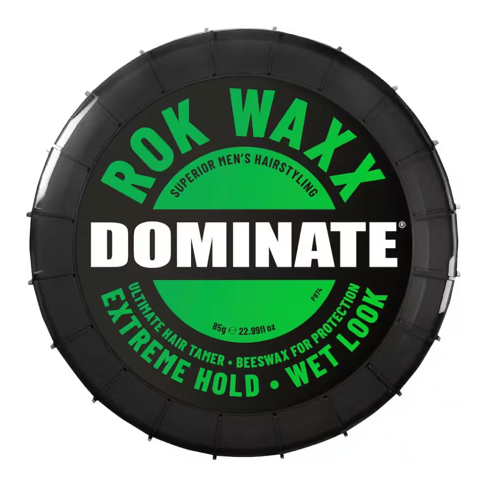 Dominate Rok Waxx Extreme Hold Hair Wax Wet Look 85g