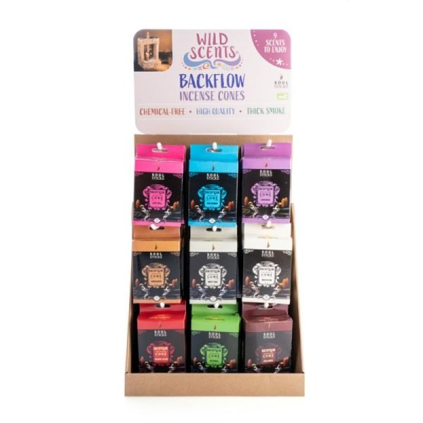 Backflow Incense Cone Pack (108 pcs)
