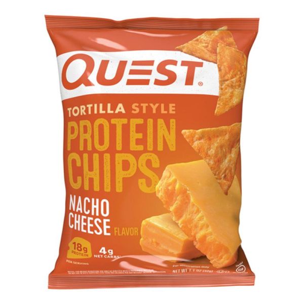 Quest Tortilla Protein Chips Nacho Cheese 32g