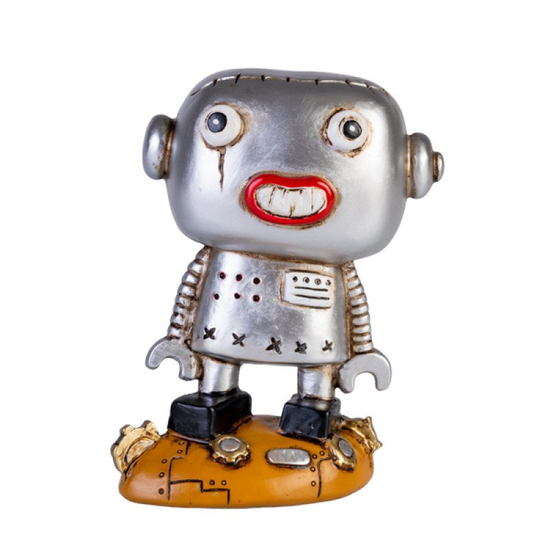 Gus Fink's Scantron Boogily Heads Figurine