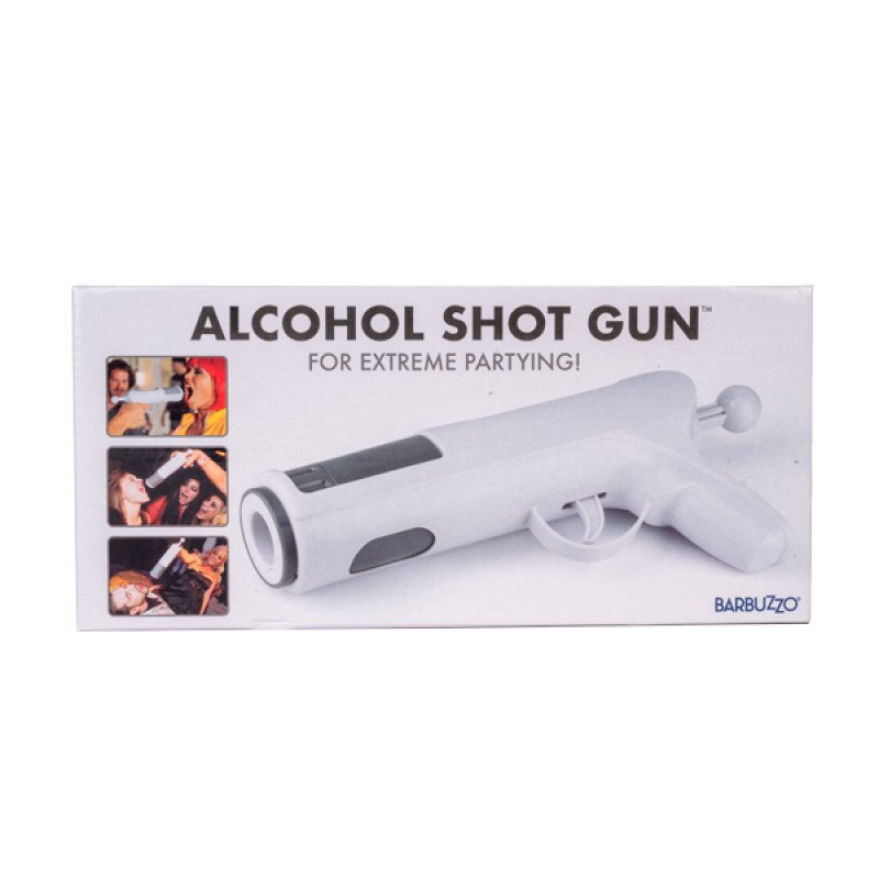 White Alcohol Shot Gun