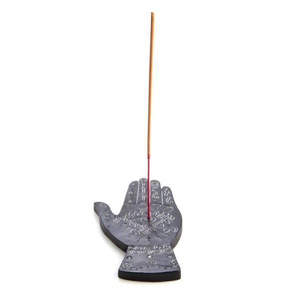 White Palmistry Incense Burner