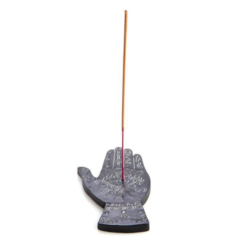 White Palmistry Incense Burner - Image 2