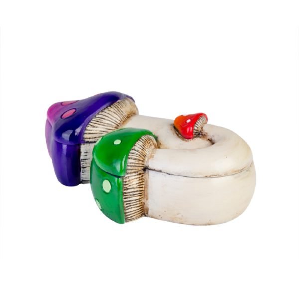 Small Mushrooms Trinket Box