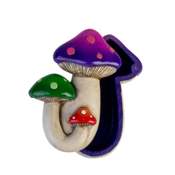 Small Mushrooms Trinket Box