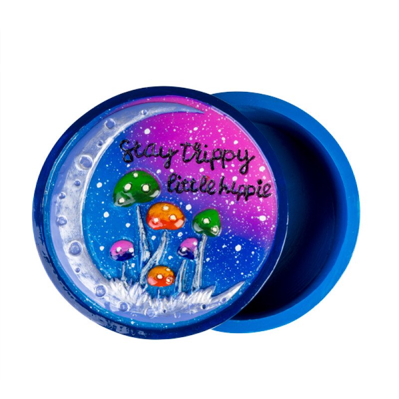 Stay Trippy Little Hippie Trinket Box - Image 2
