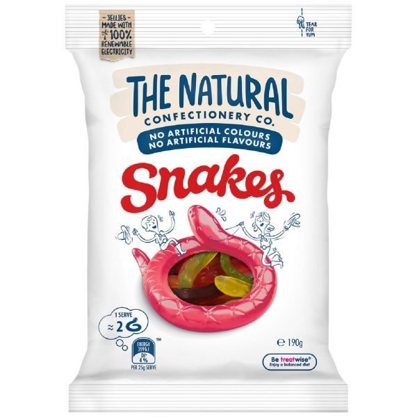 The Natural Confectionery Company Snakes 190g