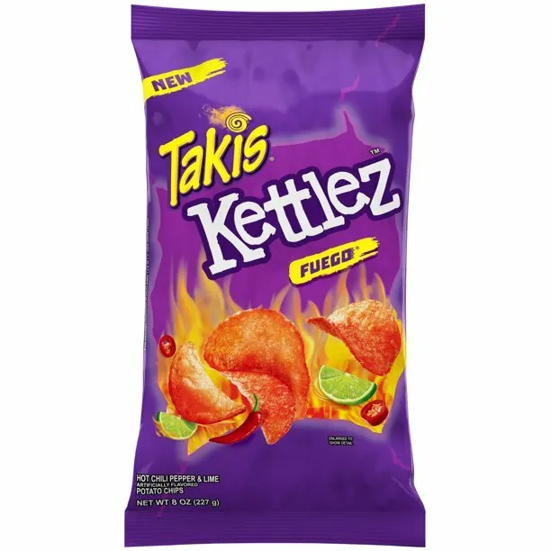 Takis Fuego Kettlez Chips 226g