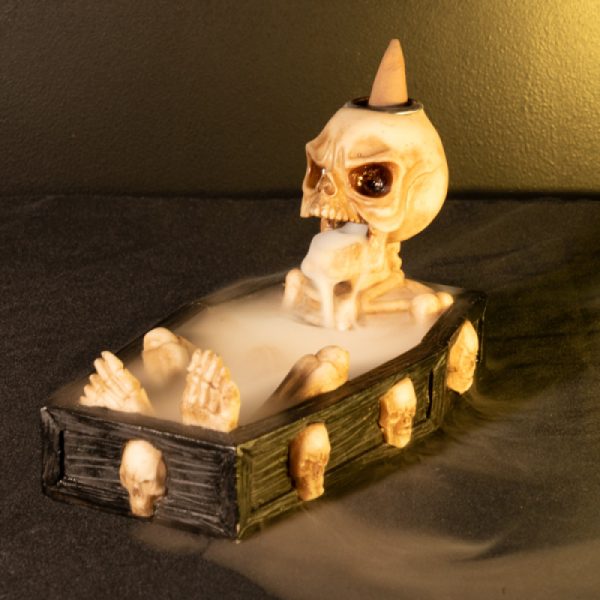 Skeleton Backflow Incense Burner