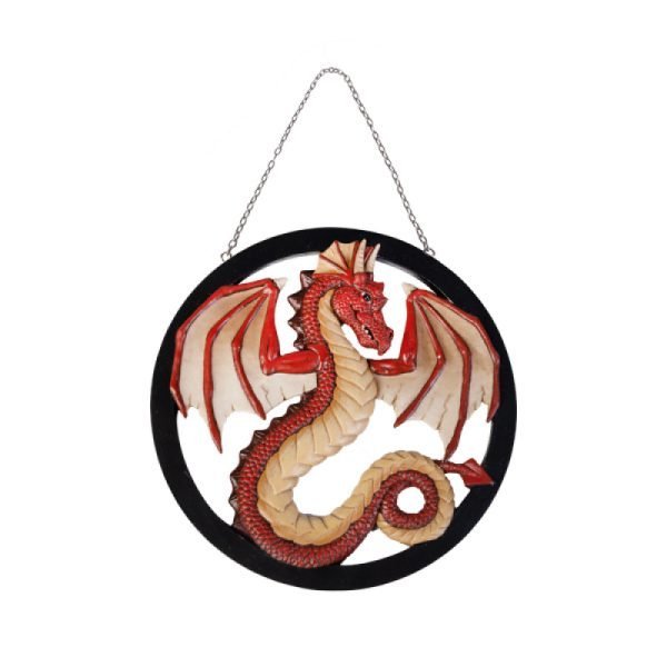 Red Dragon Wall Decor