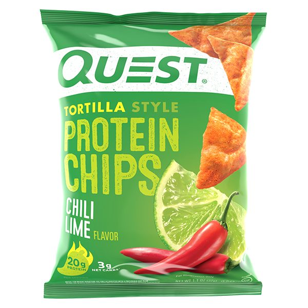 Quest Tortilla Protein Chips Chilli Lime 32g