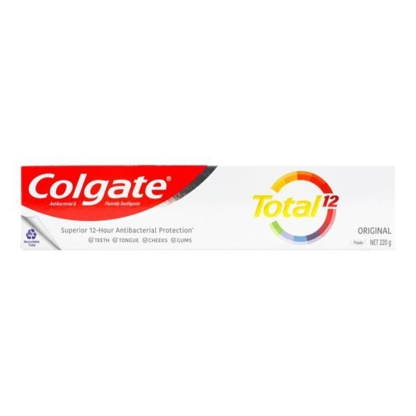 Colgate Total Original Antibacterial Toothpaste 220g