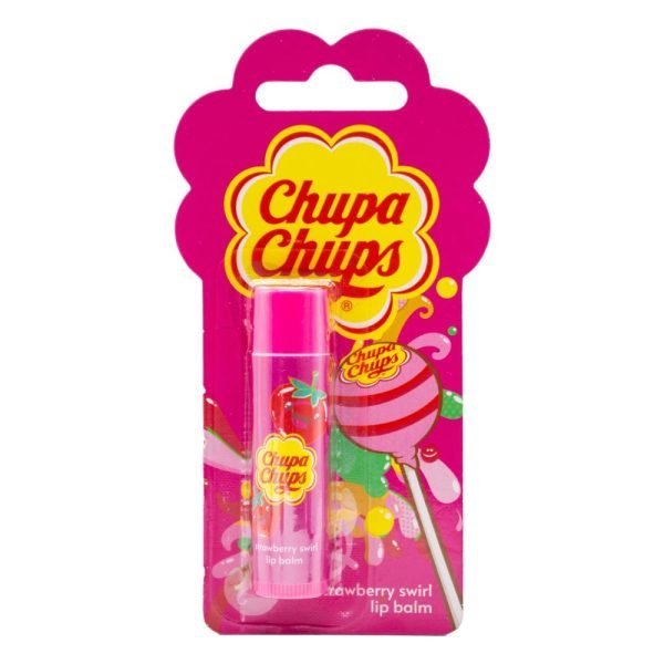 Chupa Chups Lip Balm - Strawberry Swirl