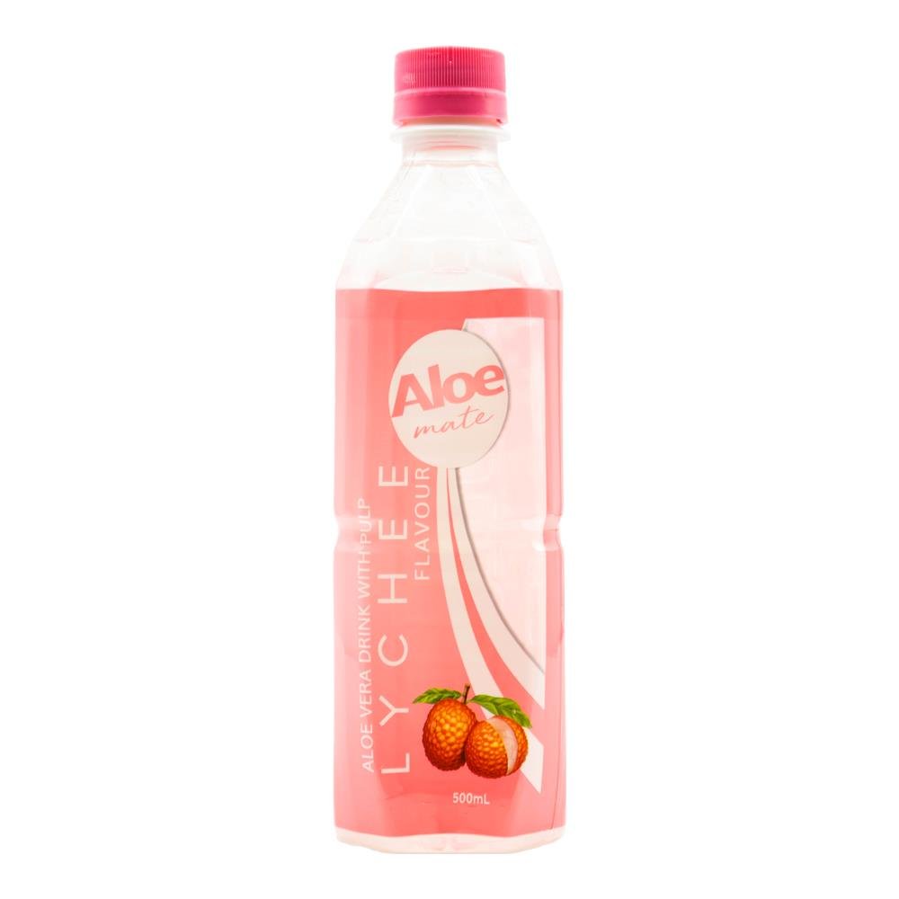 Aloe Mate 500ml Aloe Vera Drink Lychee
