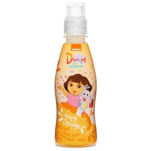 Fruity Burst Pop Top 250mL Dora Orange