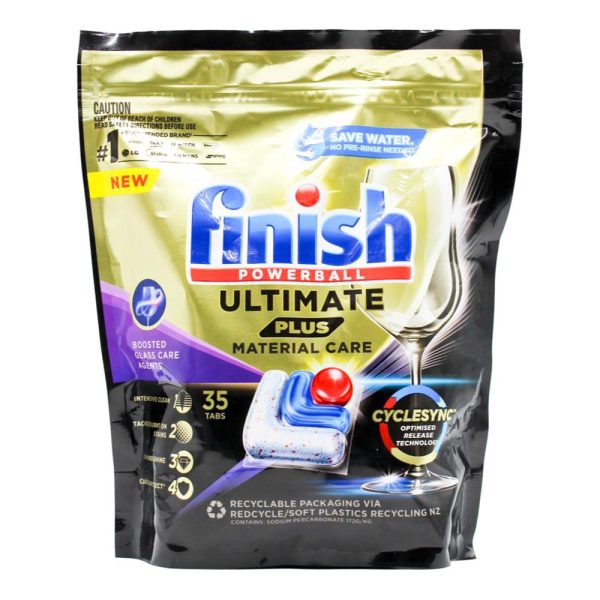 Finish 35 Pack Dishwasher Tablets Ultimate Plus