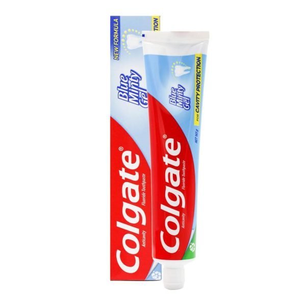 Colgate Fluoride Toothpaste Blue Minty Gel 165g