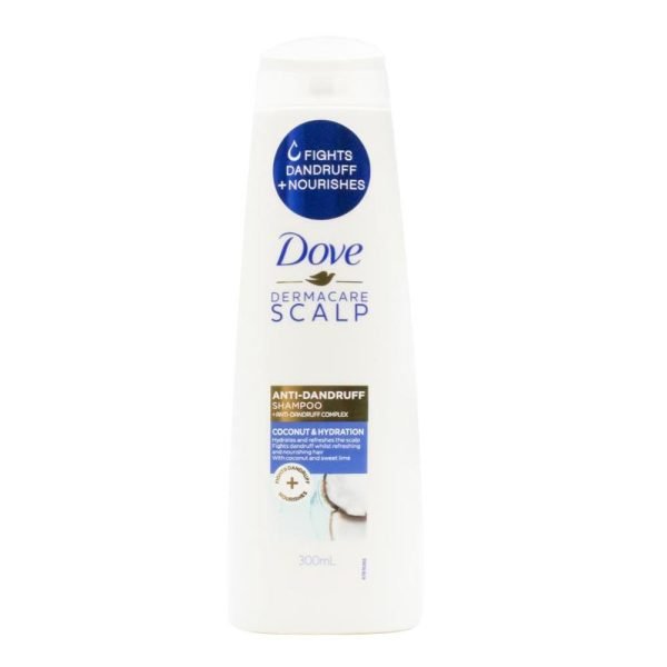 Dove Shampoo Dermacare Anti Dandruff Coconut Hydration 300ml